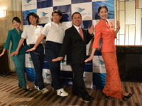 新ネタ!?　「あたりまえ体操」ガルーダ・インドネシア航空版を披露 画像