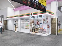 JR西日本とセブンイレブン、提携5店舗をオープン 画像