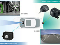 【人とくるまのテクノロジー14】JVCケンウッド、車載用フルHDカメラなどを展示 画像