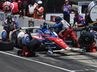 【INDYCAR 第5戦】ホンダ4台が6位以内に…19位琢磨「厳しくも、いい一日」 画像