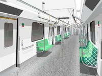 川重と中国南車、シンガポールMRT新線向け電車364両を共同受注…初の5ドア車 画像
