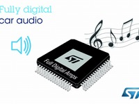 ST、車載用フルデジタルD級アンプを発表 画像