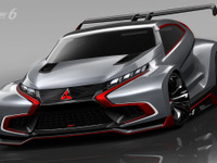 三菱 XR-PHEV エボリューション 発表…GT6 のための究極「エボ」 画像