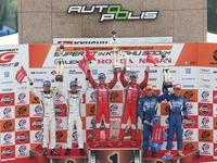 【SUPER GT 第3戦】GT-RがGT500の表彰台を独占…優勝は松田次生&クインタレッリ 画像