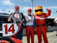 【INDYCAR 第7戦】佐藤琢磨、今季2度目ポール獲得! デトロイト連戦2日目予選 画像