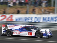 【ルマン24時間 2014】トヨタ TS040ハイブリッド、公式テストでベストラップ 画像