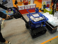 【NEW環境展14】女性やお年寄りに人気の電動除雪機で勝負…ササキコーポレーション 画像