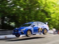 スバル WRX STI 新型、英マン島一周の最速ラップに挑戦…30秒短縮の新記録 画像