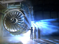 ロールスロイスの787ドリームライナー向けエンジンが初起動 画像