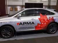 カナダ自動車部品工業会、レクサス RX350 ベースのコネクテッドカーを開発 画像