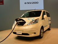 【日産 e-NV200 発表】ベース車との価格差は8万2000km超の走行で解消 画像