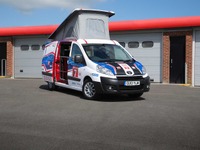 【ルマン24時間 2014】トヨタの商用車、プロエース にキャンパー登場…ジャーナリストの取材基地に 画像