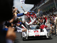 【ルマン24時間 2014】ハイブリッド3強レース総括…アウディの強さ、トヨタの速さ、ポルシェのしぶとさ 画像