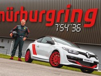 ルノー メガーヌ R.S. 「275トロフィー」、ニュル市販FF車最速に…7分54秒36 画像