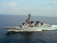 海上自衛隊、グアム方面で米海軍と洋上共同訓練を実施…護衛艦7隻などが参加 画像