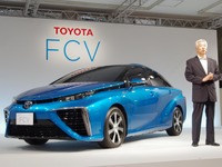 【トヨタ FCVセダン 発表】「ガソリン車に置き換わる」トヨタの燃料電池車戦略 画像