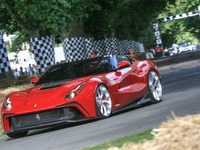 【グッドウッド14】フェラーリの最新ワンオフ、F12 TRS …ヒルクライムに出走 画像