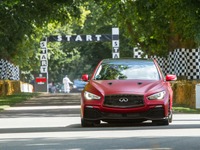 【グッドウッド14】“セダン版 GT-R”、インフィニティ Q50 オールージュがヒルクラムに登場 画像