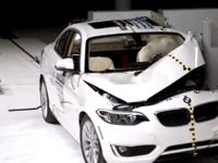 【IIHS衝突安全】BMW 2シリーズクーペ、最高レベルの衝突安全性［動画］ 画像