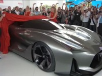【グッドウッド14】日産 コンセプト2020 ビジョン GT、初公開に熱い視線…次期 GT-R への期待感か［動画］ 画像
