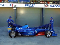 プロスト「青いフェラーリ」やっと発表 画像