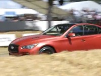 【グッドウッド14】インフィニティ Q50 オールージュ、セダン版 GT-R が1.8kmを初走行［動画］ 画像