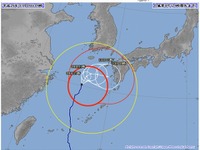 【台風8号】9日夜に九州接近、沖縄や福岡で臨時休校 画像