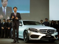 【メルセデスベンツ Cクラス 新型発表】上野社長「進化という言葉では表現できない“変貌”」 画像