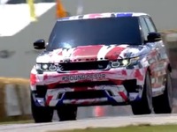【グッドウッド14】レンジローバー スポーツ 新型に最強の「SVR」…獰猛なサウンド［動画］ 画像