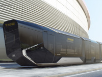 SF映画に出てきそう？ロシアの新型路面電車公開 画像