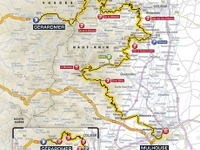 【ツール・ド・フランス14】第9ステージはいきなり2級山岳を上る起伏の多いコース 画像