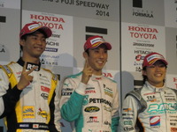 【スーパーフォーミュラ第3戦】20歳の平川と23歳の国本が表彰台獲得…王座争いも混戦に 画像