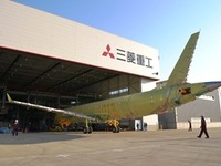 三菱航空機 MRJ90、米イースタン航空からオプション含めて40機を受注 画像