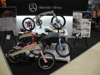 【ベビー＆キッズEXPO14】メルセデスベンツの子供用自転車、価格は5万円 画像