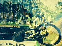 【ツール・ド・フランス14】コンタドールのフレーム破損、その原因は？ 画像