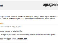 アマゾンの注文確認メールになりすましたウイルスが拡散中 画像