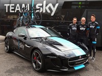 ジャガー Fタイプ、「ツール・ド・フランス」のサポート車両に…英国チームを支援 画像