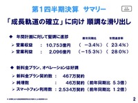 NTTドコモ、新料金プランは600万契約を突破…第1四半期決算 画像