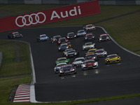 【アウディ R8 LMS CUP 第2戦】レース2優勝は元F1ドライバーのユーン選手…岩城滉一氏は2レース共に完走 画像