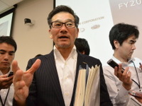 日産田川常務「反動影響が少なかったと言い切るのはまだ早い」 画像