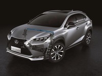 【レクサス NX 発売】ヤマハ製パフォーマンスダンパーを F SPORT に採用 画像