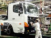 日野、世界生産が3か月ぶりのプラス…6月実績 画像