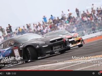 D1エキシビジョン、東洋ゴムが迫力のドリフト映像を公開［動画］ 画像