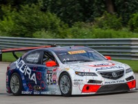 アキュラ TLX のレーサー、TLX GT が実戦デビュー…48台中13位 画像