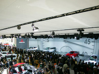 【東京モーターショー05】三菱 展示デザインのねらいと工夫 画像