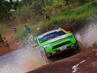 【アジアクロスカントリーラリー14】アウトランダーPHEV、過酷なコースを19時間17分12秒で完走 画像