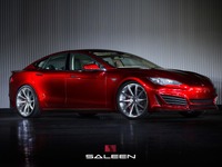 【ペブルビーチ14】米スーパーカーのサリーン、テスラ モデルS を高性能化…加速性能向上 画像