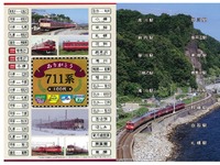 JR北海道、711系引退で記念切符2種類発売 画像