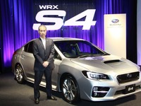 【スバル WRX S4/STI 新型発売】スバル 日月専務「星3つならぬ“星6つ”の車に仕上がった」 画像