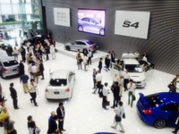 富士重工、新本社ビルのショールームが26日にオープン 画像